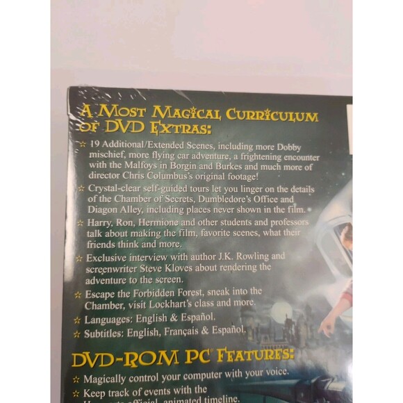 Harry Potter and the Chamber of Secrets Full-Screen Edition DVD NWT Sealed - Picture 10 of 16